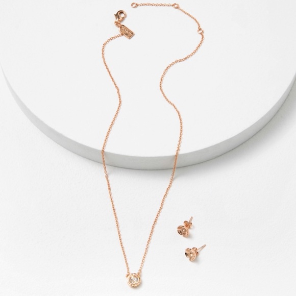 Coach Necklace and Earrings Set - Picture 7 of 11